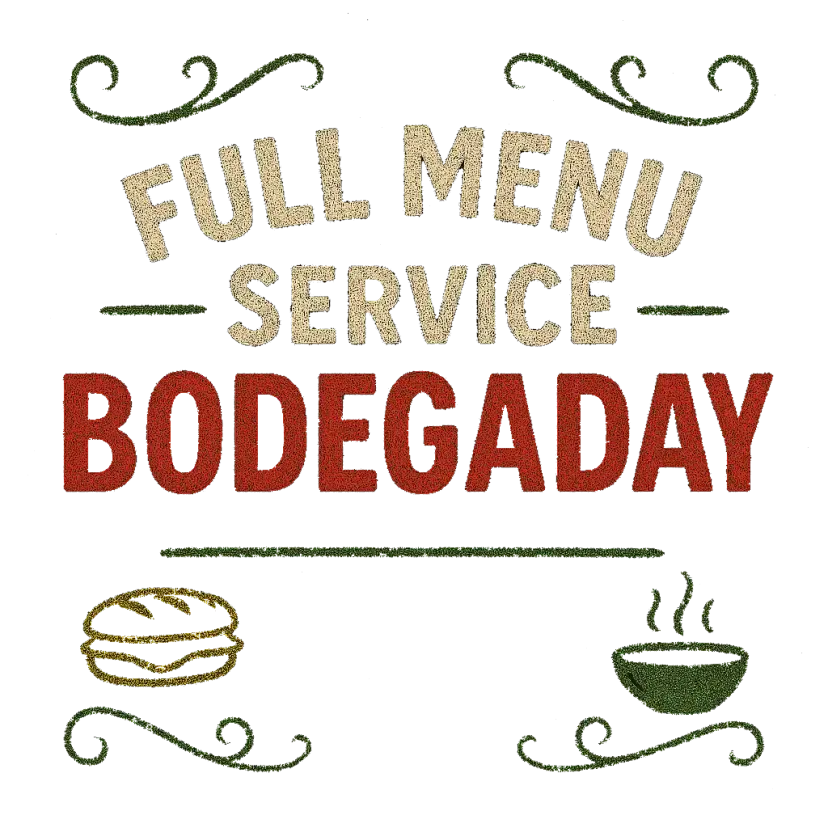 BodegaDay Menu Header